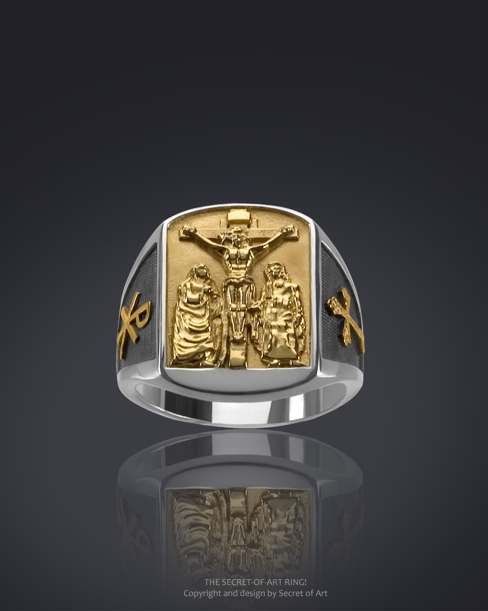 Jesus Ring Silber 925 from secret of art