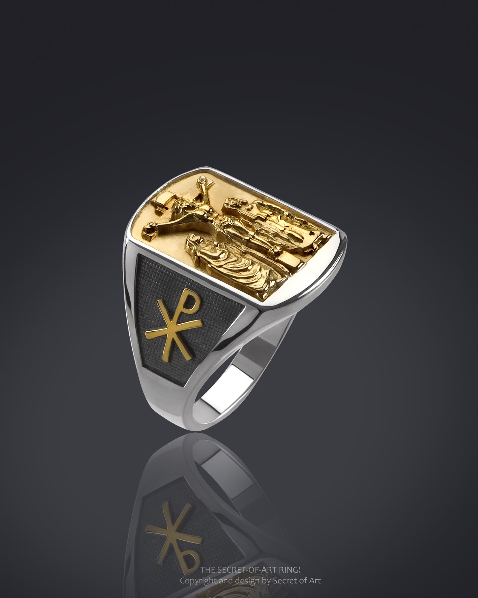 Jesus Ring Silber 925 from secret of art