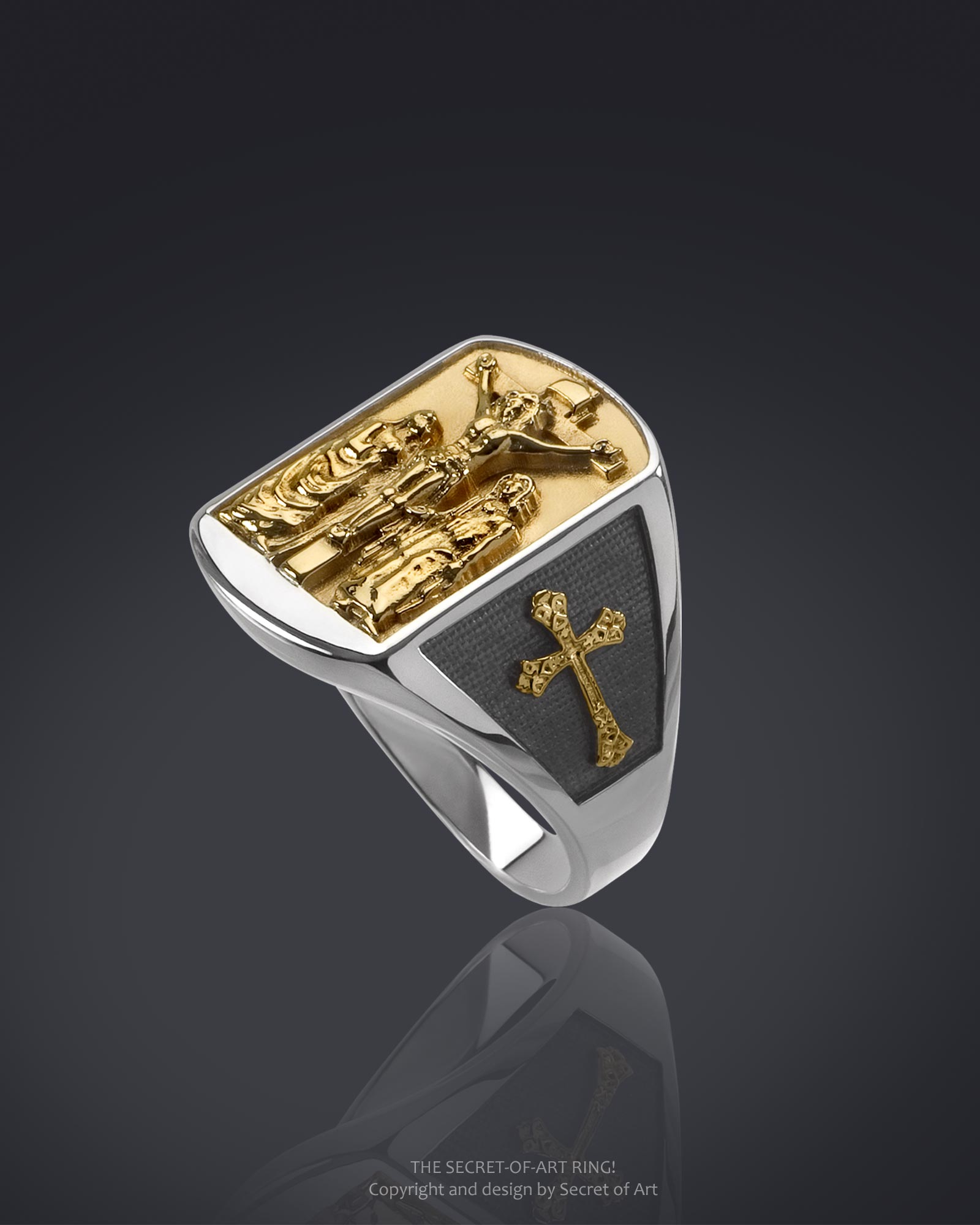 Jesus Ring Silber 925 from secret of art