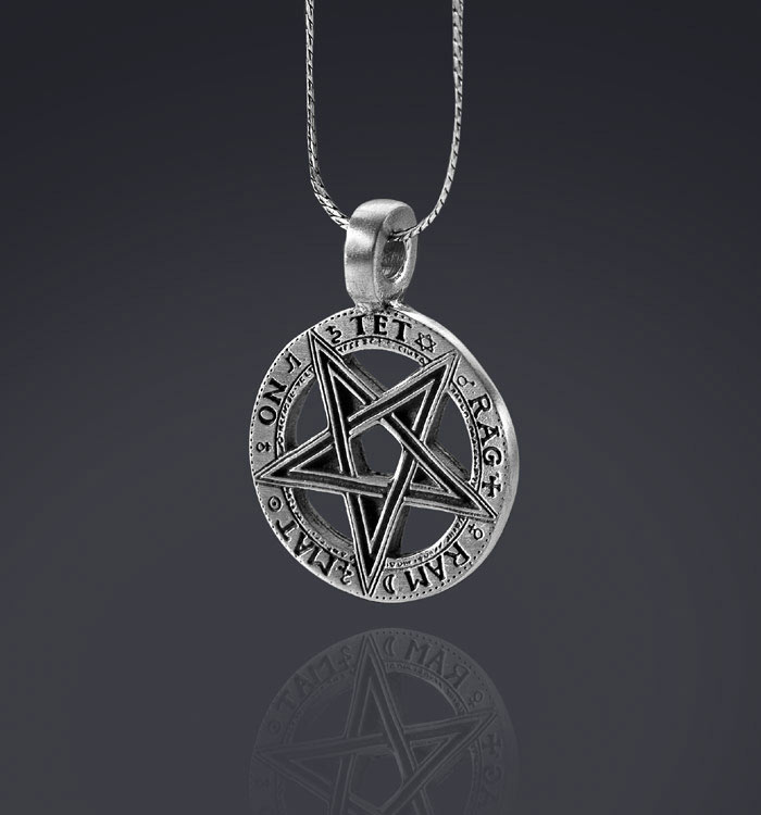 MYSTISCHER PENTAKEL DRUDENFUß ZINN ANHÄNGER, wunderschön! eBay