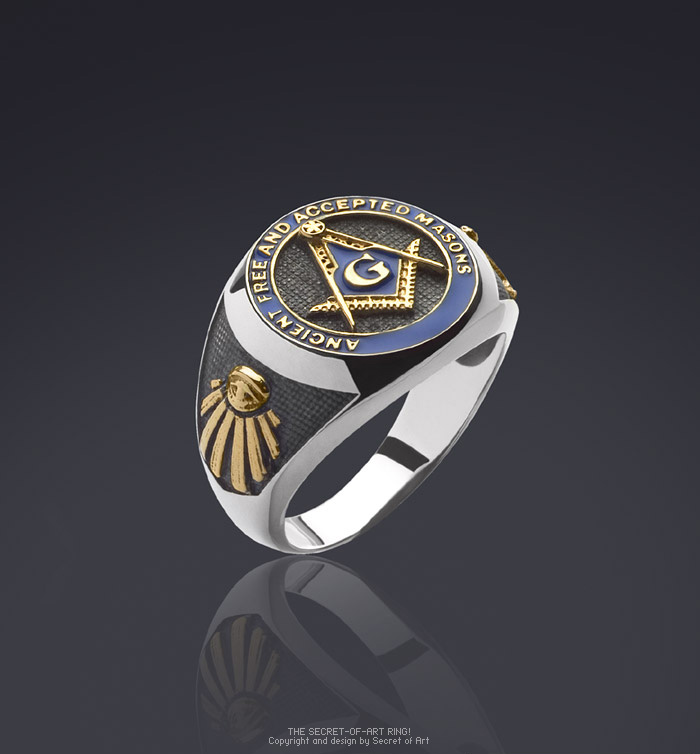 ONEFINITY Freimaurer Ohrringe 925 Silber - Ohrstecker Mit Kompass-Symbol